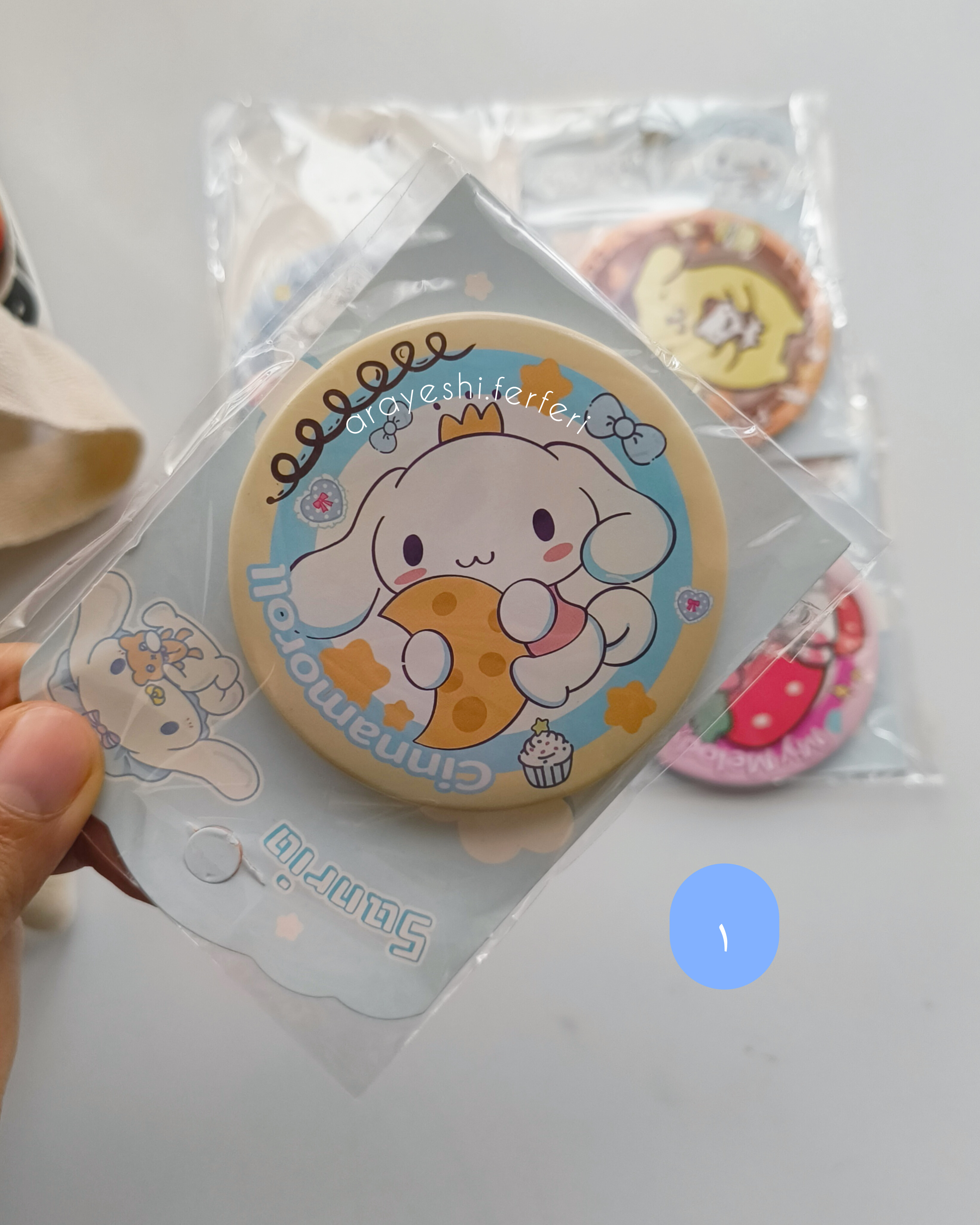 آینه جیبی فانتزی🧸