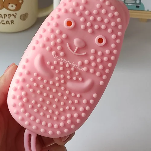 لیف گربه سیلیکونی مخصوص صابون🧼