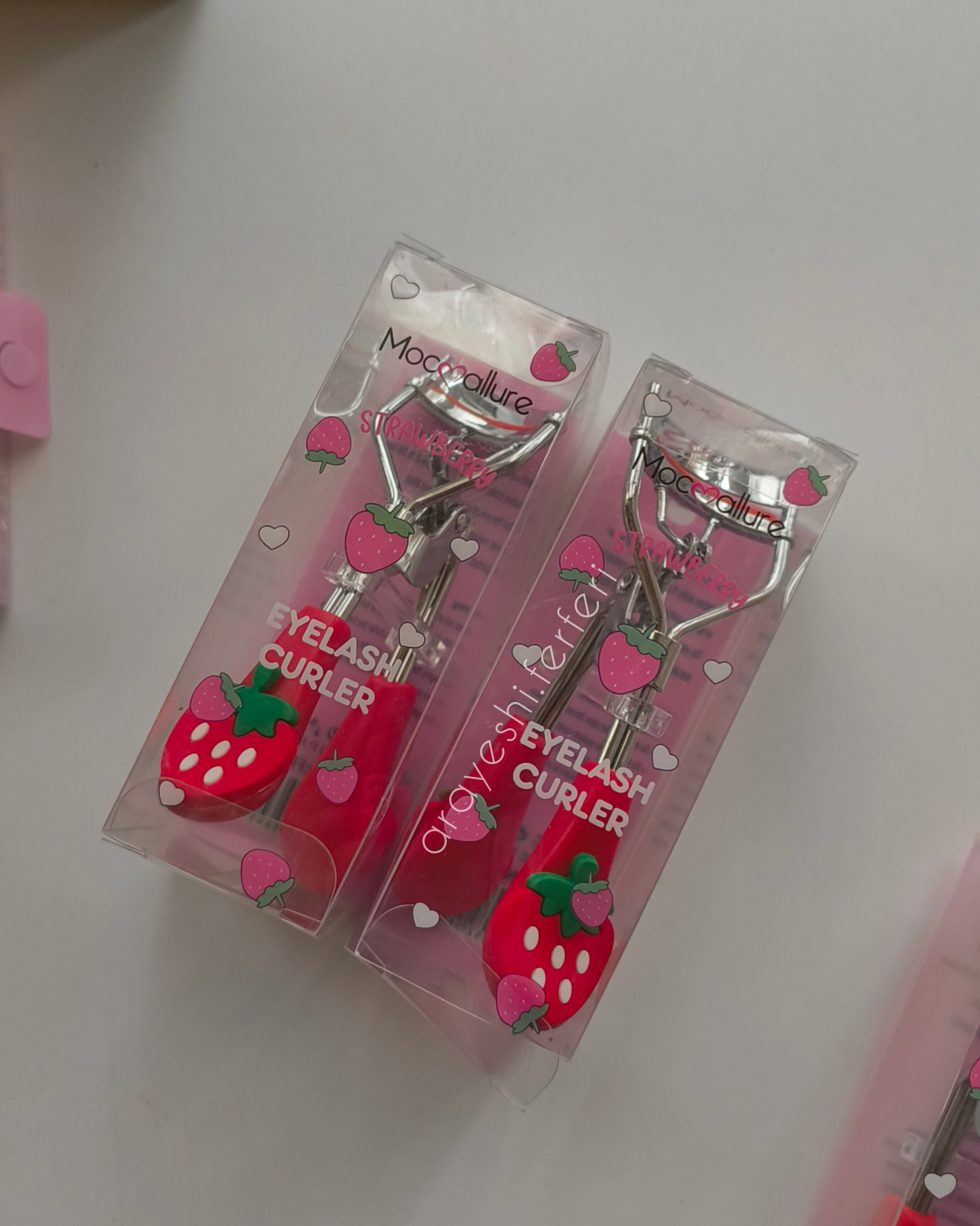 فرمژه توت فرنگی🍓♥️